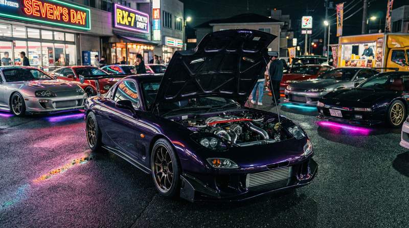 糖心RX-7跑车视频